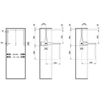 Only Nero/Cromato - 60-100 cm 3